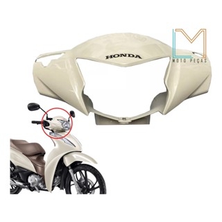 CARCAÇA CARENAGEM DO FAROL COM ADESIVO BIZ 125 + 2018/2024 em Oferta na Shopee