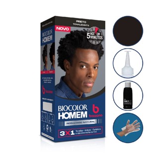 Tonalizante Capilar Preto Rapido Biocolor Homem Bozzano