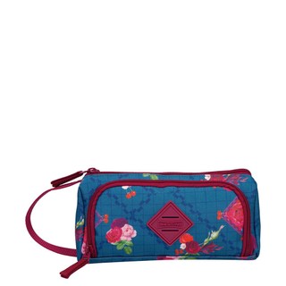 Estojo/Necessaire Organizador 3 Compartimentos Rosas em Oferta na Shopee