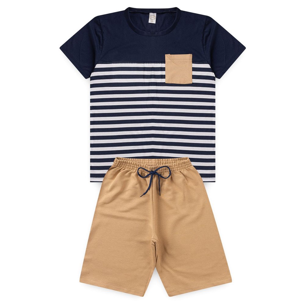Conjunto Juvenil Menino Masculino Verão 12 ao 18 - PRONTA ENTREGA