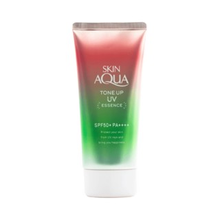 Protetor Solar FPS 50 Rosto e Corpo SKIN AQUA Tone UP UV Essence Happiness Aura 80g