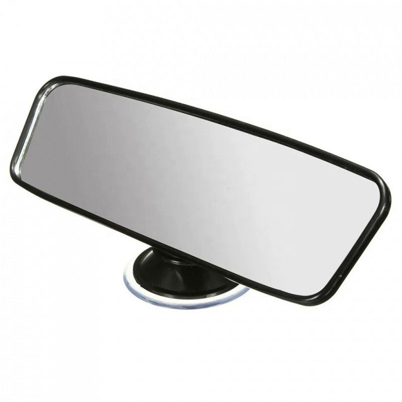 Espelho Retrovisor De Ângulo Amplo Universal De 360 De Rotação Ajustável Ventosa Interior Do Carro