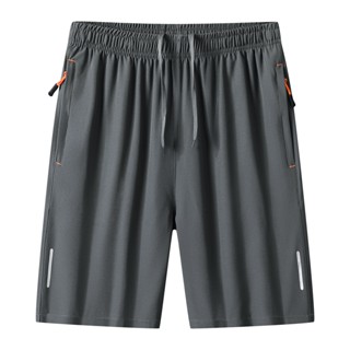 (35-140KG) M-8XL Calças Gordas De Verão Frias Casuais De Corrida Esportiva De Jogging Todos Os Dias Soltas E Versáteis De Secagem Rápida