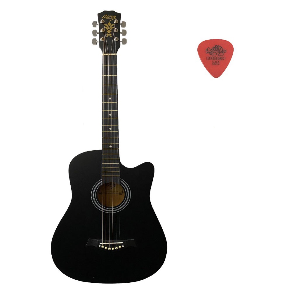 Imagem Violao Acustico Seven Mini Folk SV-17 DBK Dark Black 2024