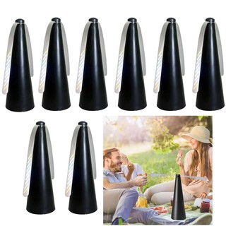 Ventilador Repelente Afasta Inseto Kit 8 Uni Anti Mosquito Mosca Pernilongo Portatil Acampamento Piquenique