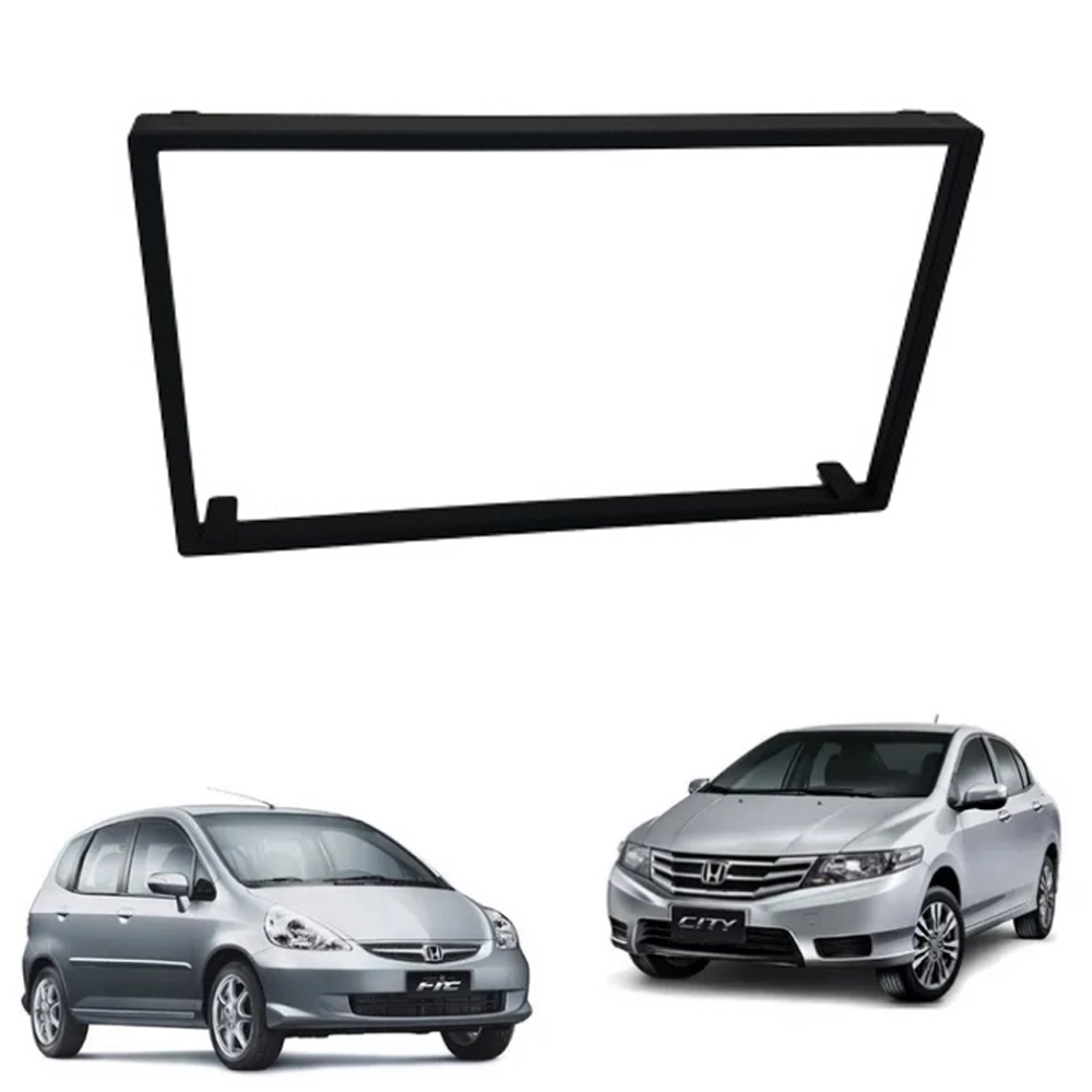 Moldura Multimidia 7 Polegadas Honda Fit 2004 a 2012