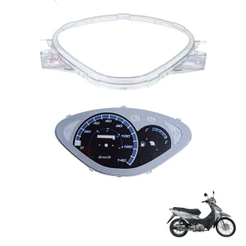 Lente Superior Painel + Mostrador Honda Biz 125 2006 a 2008 Wester