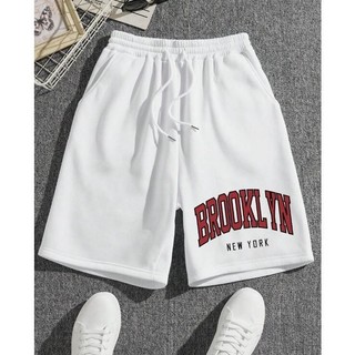 Bermuda Masculina Brooklyn Estilosa Short Masculino Moletom 100% Algodão
