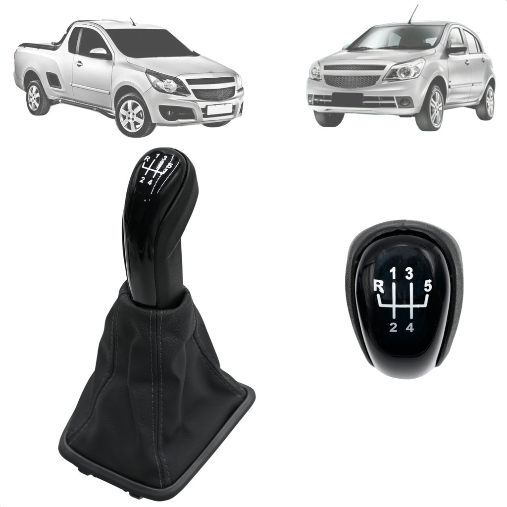 Manopla Coifa Cambio Agile Montana 2010 2011 2012 Até 2020