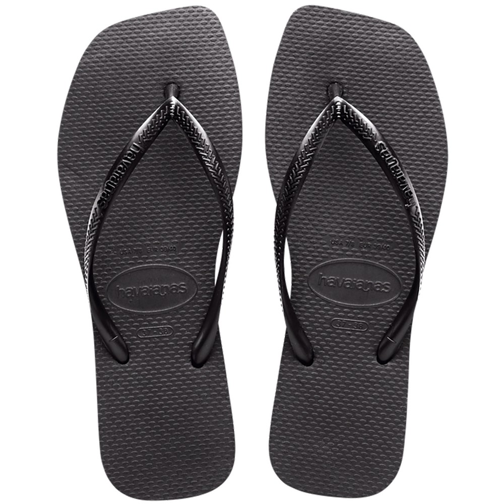 Chinelo Havaianas Slim Square Feminino - Preto em Oferta na Shopee