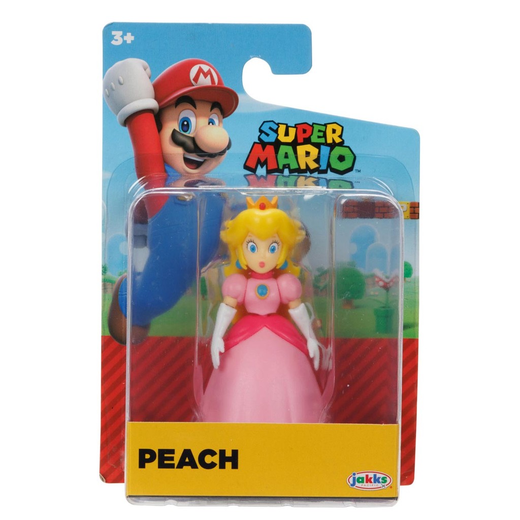 Boneco Articulado Peach de 6cm - Super Mario em Oferta na Shopee