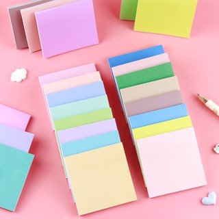 50 Folhas/pcs Macaron Gradient Post It Sticky Notes Morandi