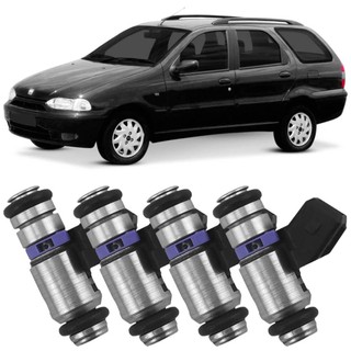 Kit 4 Bico Injetor Fiat Palio Weekend 1.5 99 a 2004 Gasolina Ete em Oferta na Shopee