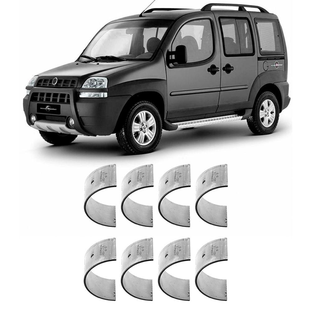 Bronzina Casquilho Biela 0.25 Doblo Idea Punto Stilo 2002 a 2012 Metal Leve SBB271