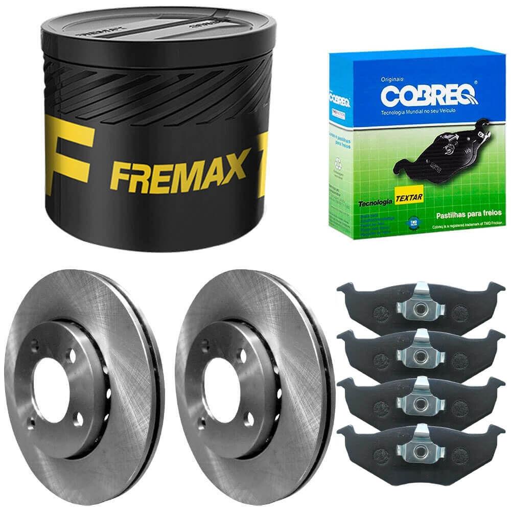 Kit Pastilha Disco Freio Gol G5 1.6 2008 a 2013 Dianteiro Ventilado Sem Cubo Cobreq em Oferta na Shopee