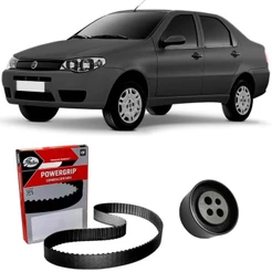 Kit Correia Dentada Fiat Siena 1.0 2001 A 2008 Gates