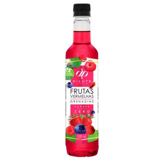 Xarope Dilute p/ Drinks Frutas Vermelhas sem açúcar 500ml