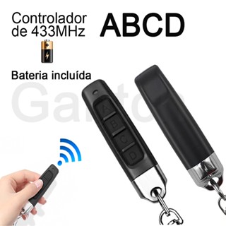 Abridor De Portas De Garagem Duplicador De Controle Remoto 433 433.92MHz Abridores Elétricosduplicador 4 Chaveiro1