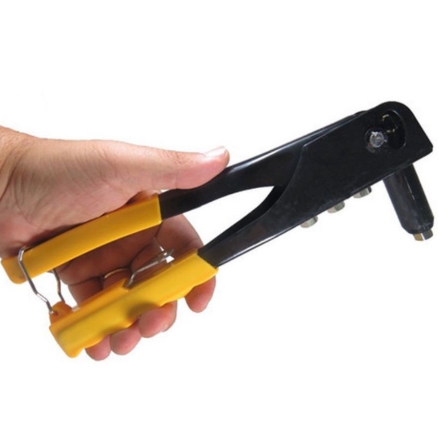 Rebitadeira Profissional Alicate Rebitador Com 4 Bicos