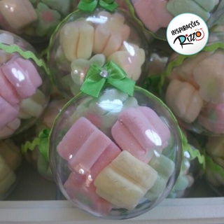 Bola de Acrílico 8 cm - 10 unidades - Rizzo em Oferta na Shopee