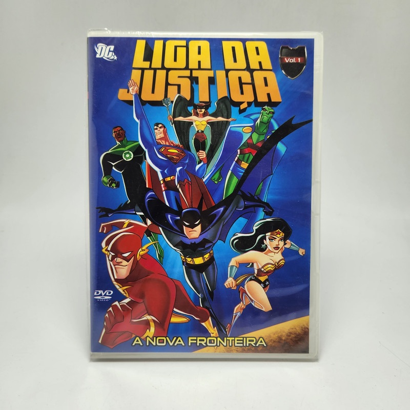 Dvd Liga Da Jusitica - Vol. 1 A Nova Fronteira Lacrado