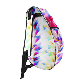 Raqueteira de Beach Tennis BT113 Branca/Colorida - Teisen em Oferta na Shopee