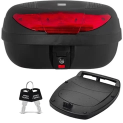 Bauleto Moto Traseiro 45 Litros Smart Box 2 com Lente Vermelha BP-09 - Pro Tork