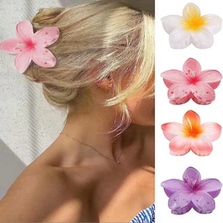 Clip Coreano De Flor De Cabelo De Cor Garra Para Mulheres Apanha Grampos Meninas Ins Acessórios Novo 2024