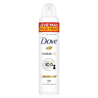 Desodorante Dove Aerosol Invisible Dry 250ml Leve Mais por Menos