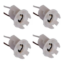 2 Soquetes 1 Polo + 2 Soquetes 2 Polos Adaptacao Lanterna