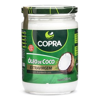 Óleo De Coco Extravirgem Copra Pote De 500ml