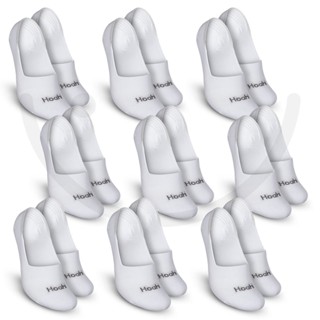 Kit com 9 Pares de Meias Sapatilha Invisível Algodão Hoahi
