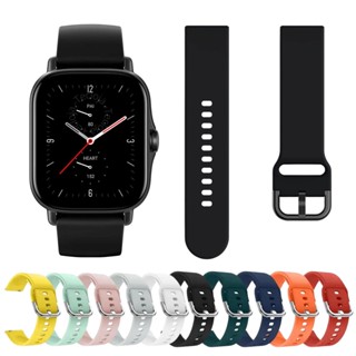 Pulseira Compatível Amazfit GTS / Pulseira Silicone Para GTS 2 / 2e / Pulseira Com Fivela Para GTS 3 e Pulseira Colorida Para GTS 4