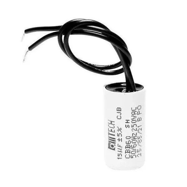 Capacitor 15uf x 250vca Motores 220v De Portão em Oferta na Shopee