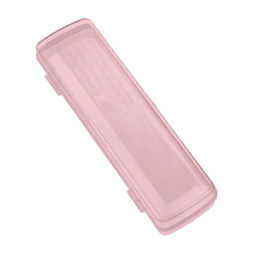 Porta Escova de Dentes Plástico Rosa Sanremo - Home & Living