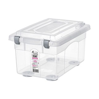 Caixa Organizadora Plástica Transparente 4,3L Top Stock Sanremo