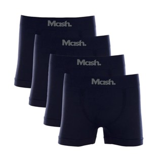 Kit 4 Cuecas Boxer Mash Microfibra 711- AZ08