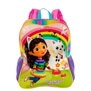Mochila Grande Gabby Fadas - Colorido