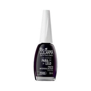 Esmalte Colorama Preto Intergalactico 8ml