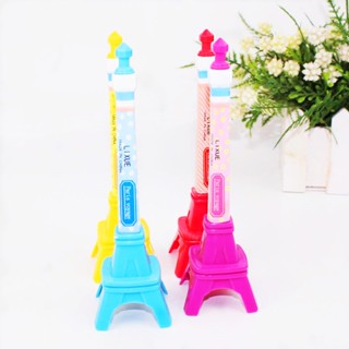 Caneta Esferográfica Azul De 1 Peça/Torre Chancry Eiffel/Material Escolar/Escritório Papelaria criativa