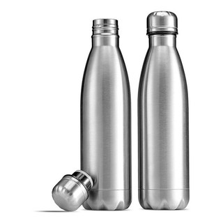 Garrafa Térmica Inox 500ml - Água Gelada 24h Café Chá Sucos
