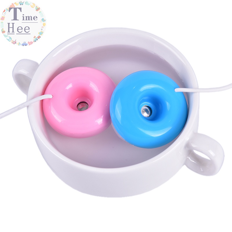 TimeHee 1pc Mini Donuts Portáteis Umidificador USB Purificador De Ar Aroma Difusor De Vapor BR