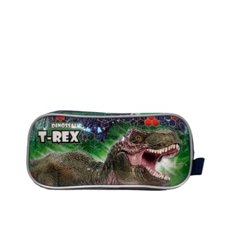 Estojo Escolar Menino Infantil Bolsinha de Lápis Dino Dinossauro T-Rex em Oferta na Shopee