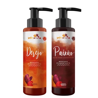 Kit Beleza Ruiva Tonalizante Desejo e Paixão em Oferta na Shopee