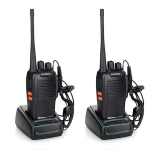 kit 2 rádios comunicador baofeng Alcance 12 Km 16 Canais BF 777S Profissional recarregáve…