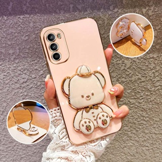 Capa Para Telefone À Prova De Choque Motorola Moto G52 2022 G82 G71S G42 G22 De Proteção Do Suporte Urso De Bebê Com Chapéu 3D em Oferta na Shopee