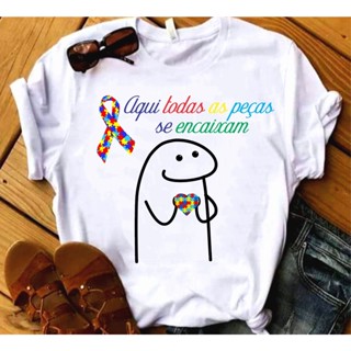 Camisa Autismo Camiseta Blusa T-shirt 35 SH.