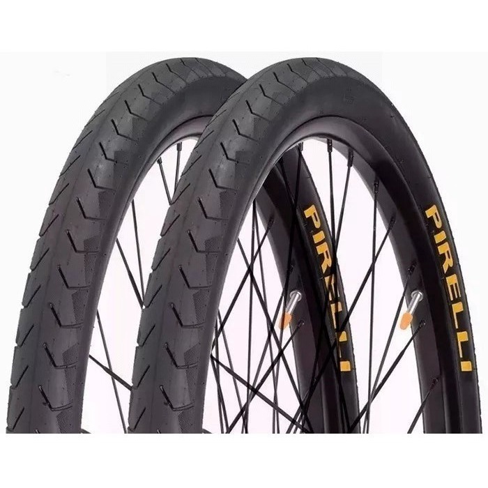 Par Pneus Bicicleta Pirelli Aro 26x1.50 Slick Phantom Street em Oferta na Shopee