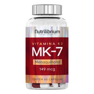 Vitamina K2 Mk7 Menaquinona 149mcg 60 Cápsulas Nutrilibrium