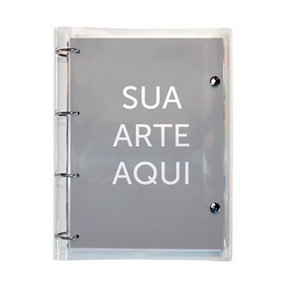 Kit Caderno Argolado Fichário Universitário personalizado com sua arte (sem as folhas) em Oferta na Shopee